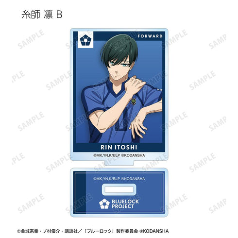 『ブルーロック』描き下ろしイラスト 試合前の準備中ver. トレーディングアクリルスタンド(単位/BOX)【202508再販】